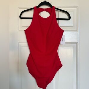 SPANXshape™ Swim - Pique High Neck One-Piece NWT